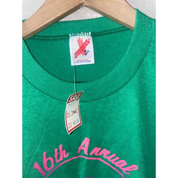 Vintage Oglen Street Festival Shirt Downtown Rainbow Tee 90s VTG 1992 Medium - Picture 6 of 9